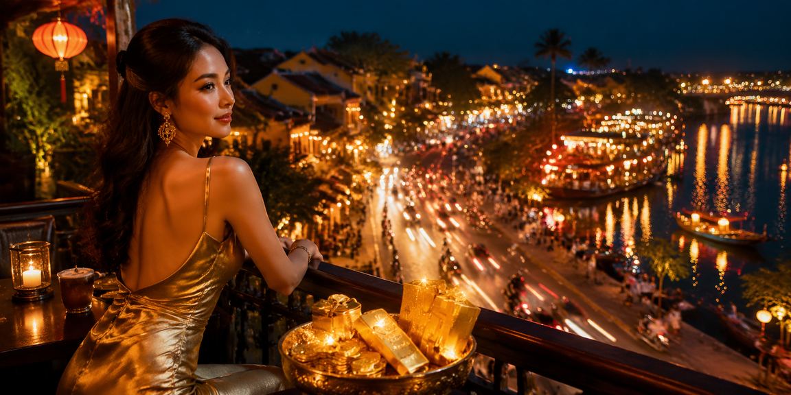 Người dùng tại Hội An truy cập c33 và nhận thưởng hoàn tiền
